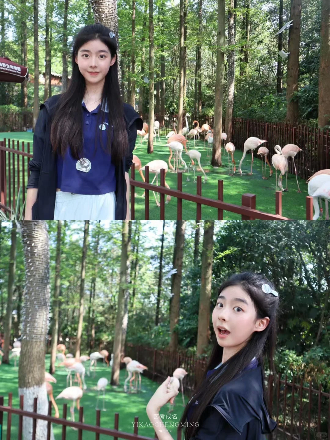 浙江绝美表演生，校公认校花，追她的有五个班