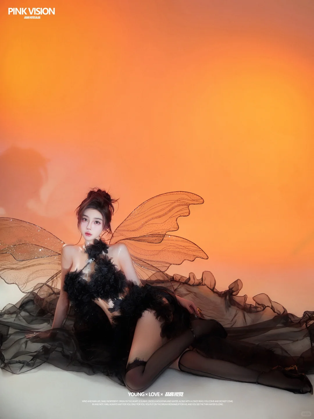 福州写真｜神的化身 Black angel🖤