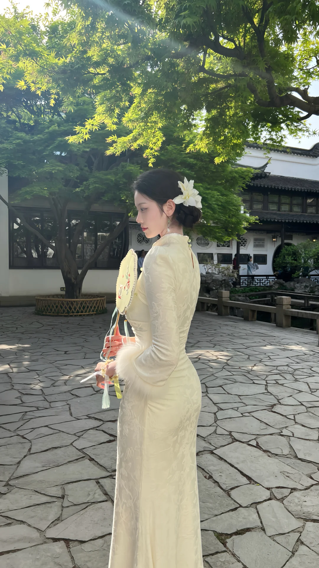 江南旗袍穿搭🍃