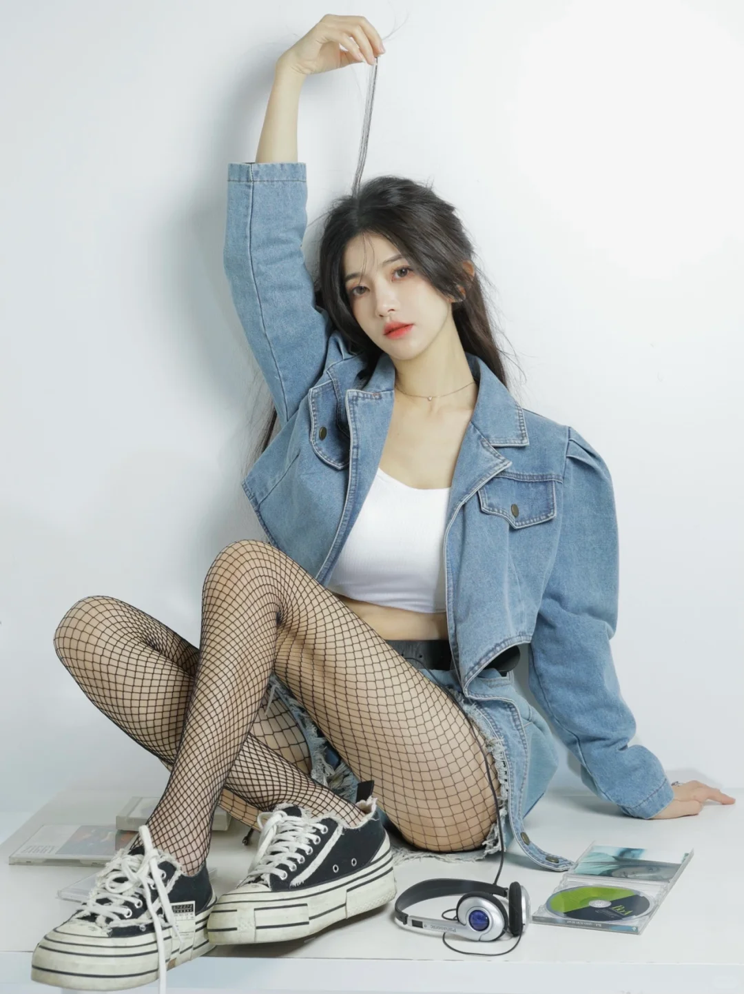 杂志棚拍画报写真📷辣妹纯欲🌶️