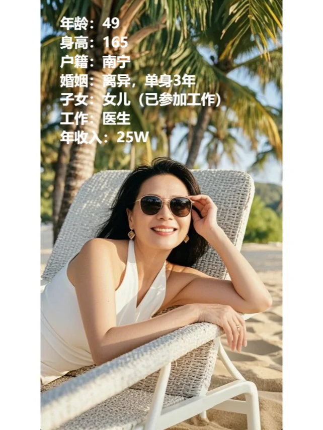 49岁医生寻找余生相伴的那个他
