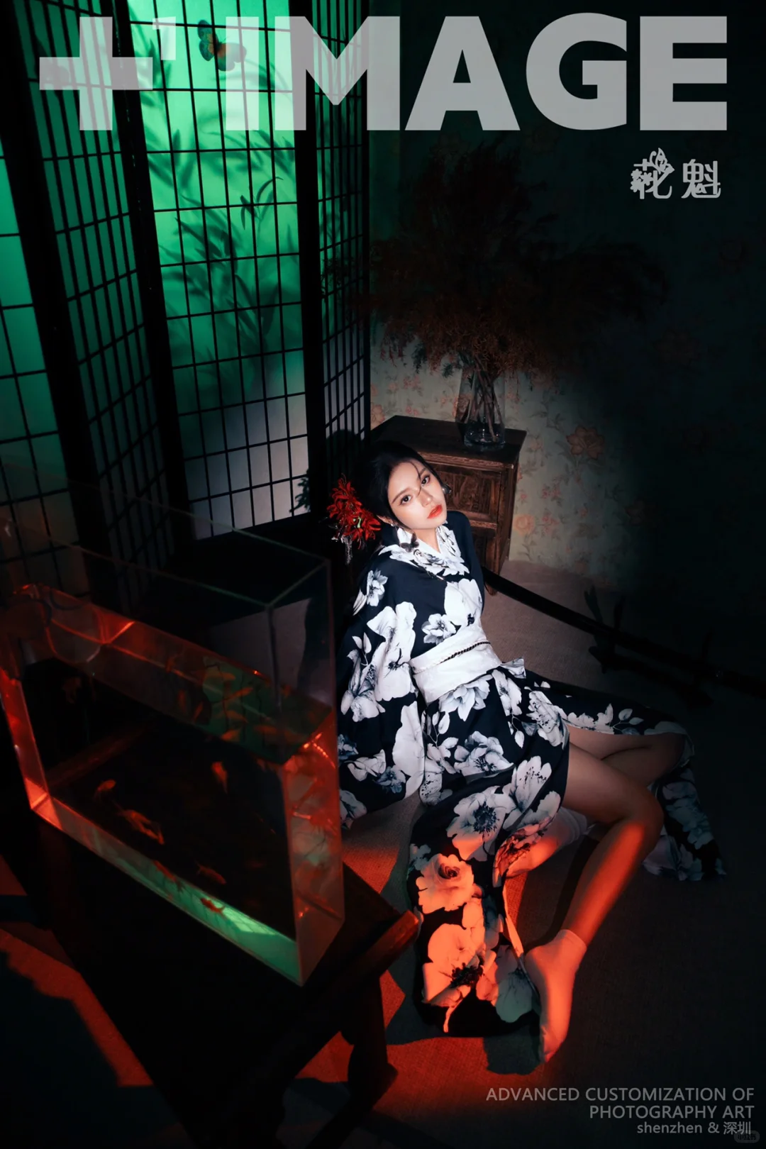 天生的尤物从不欲擒故纵🩸恶女花魁写真