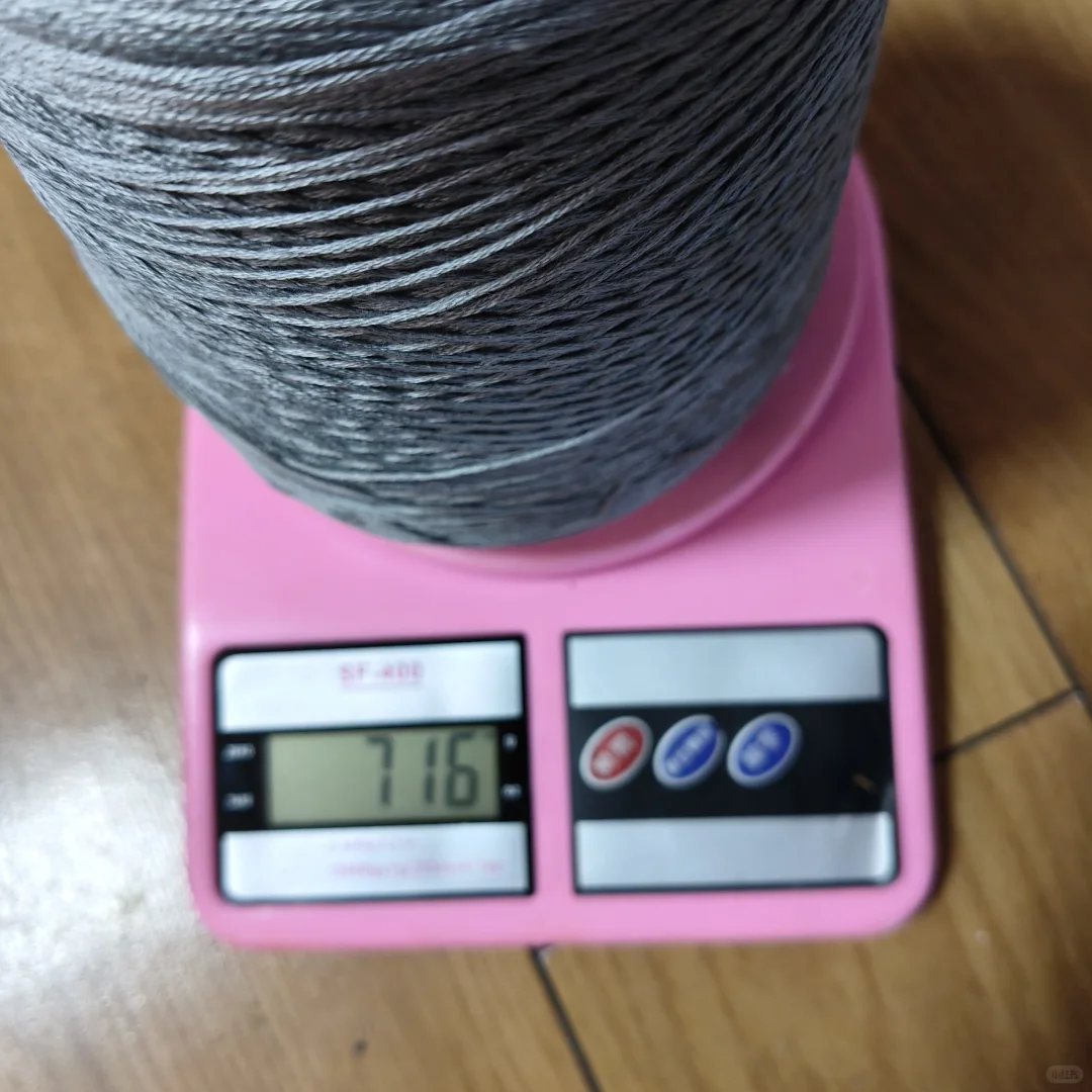灰色棉蕾丝线