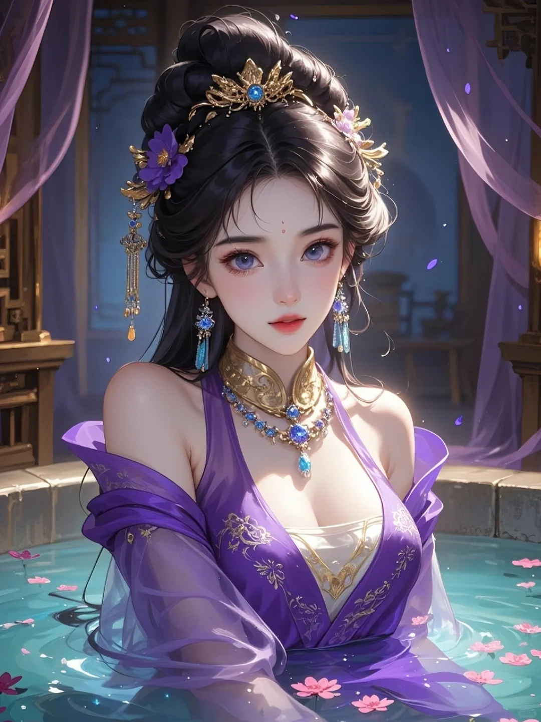 玉露凝香，幽居沐芳泽