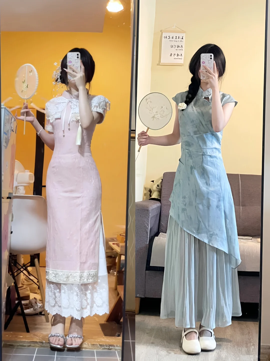 旗袍还是适合中国女孩