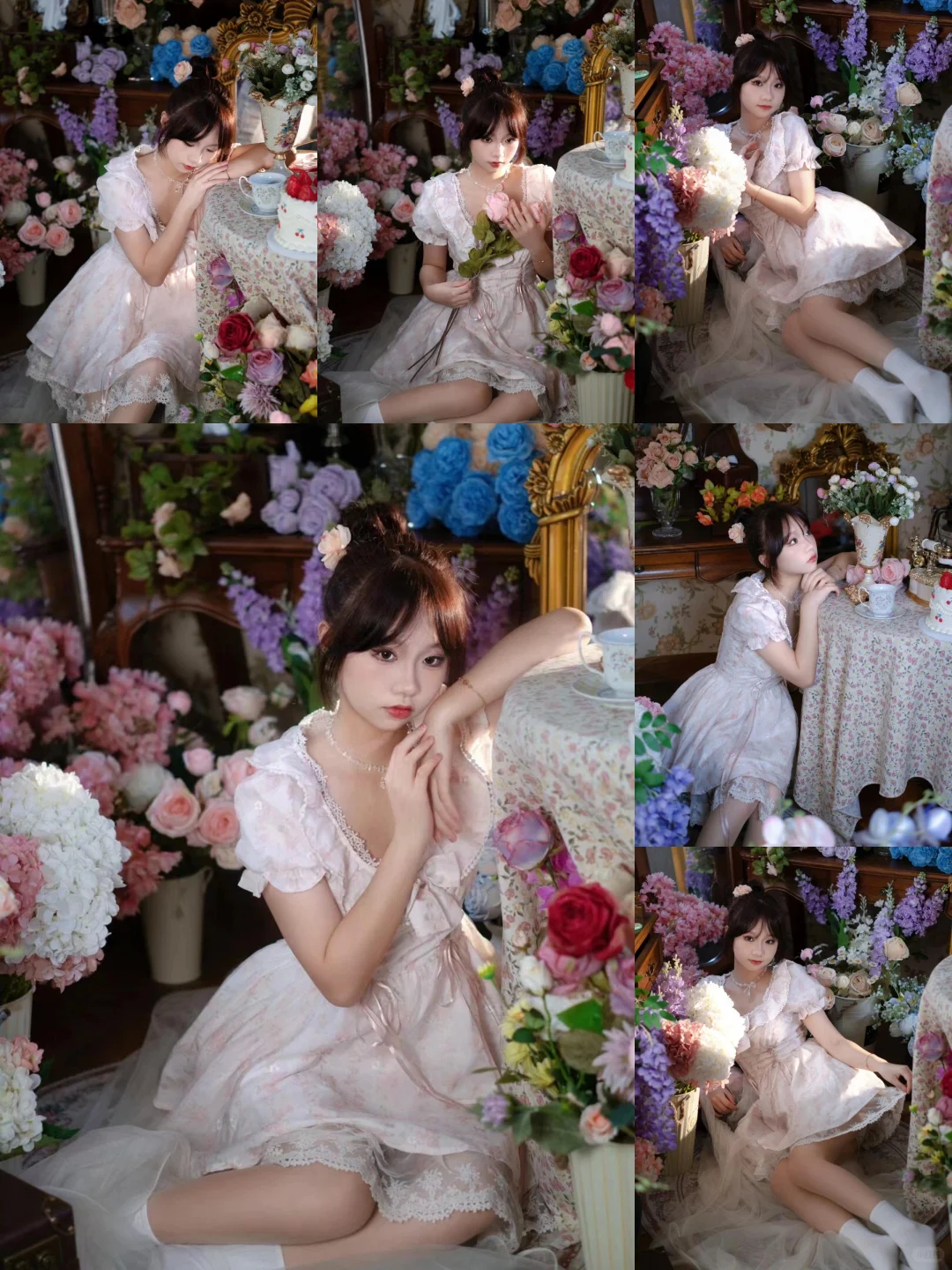 花房少女的浪漫梦 | 美到犯规的写真来袭