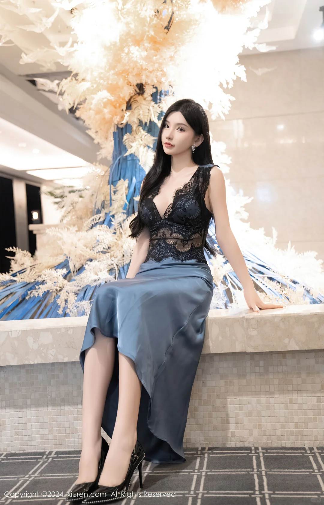 周于希Sally | 蕾丝裙性感美腿写真 [115P]