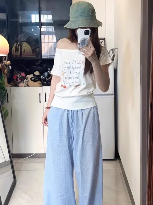甜妹必冲！这件T恤把韩系少女感焊在身上了