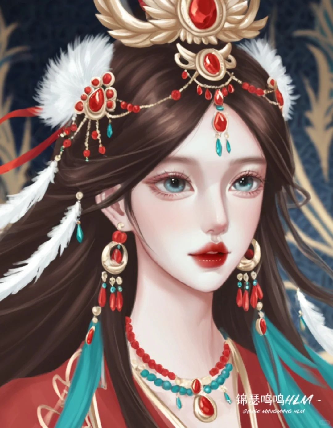 倾城古韵颜