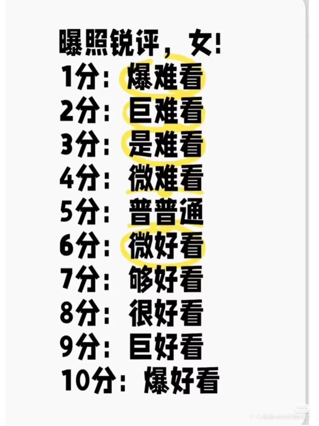 你真的长得好看吗