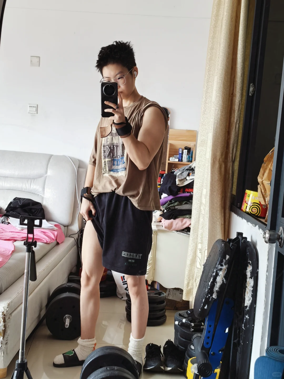 女168/111|时隔一年半练腿，监督自己