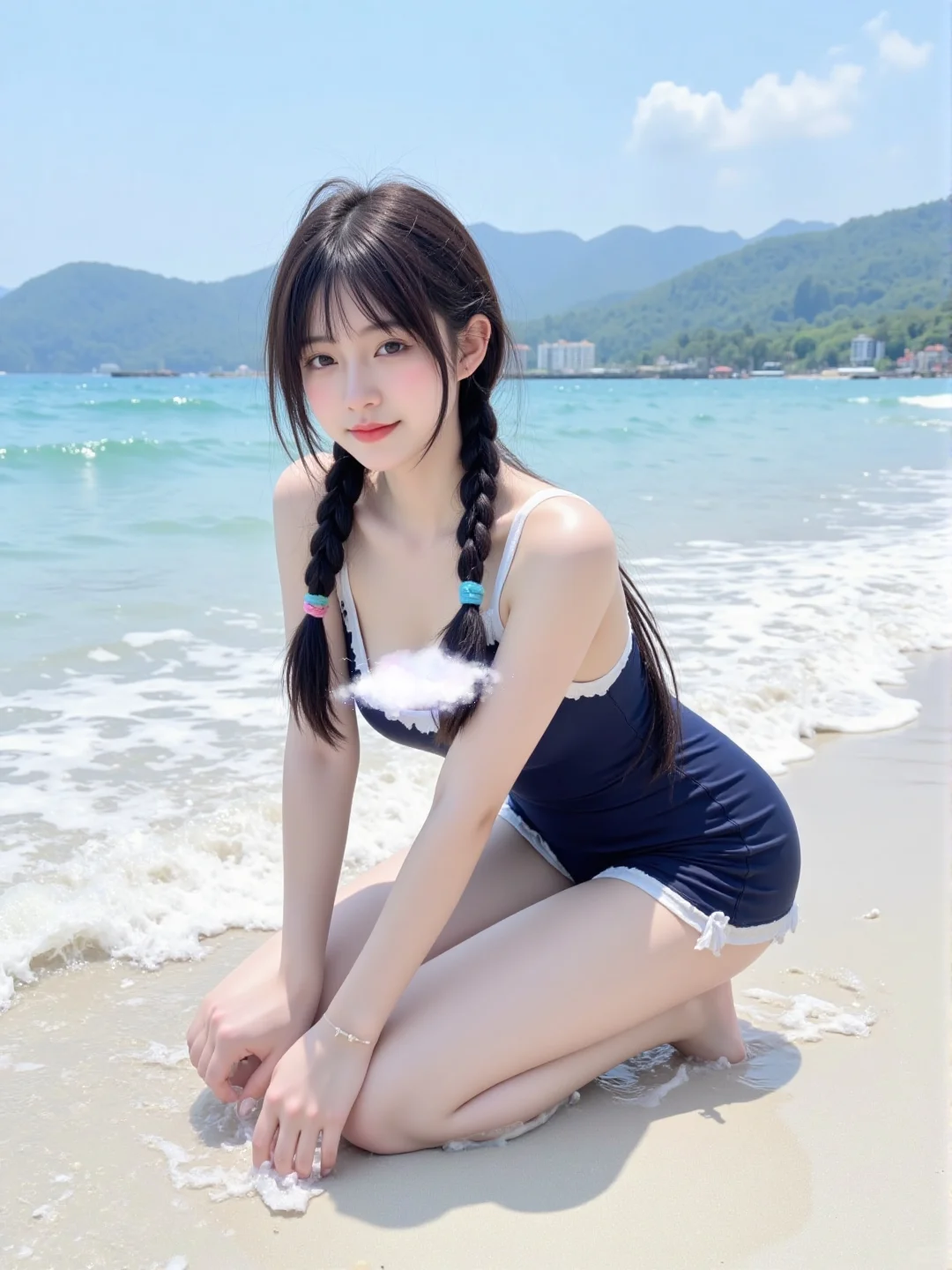 海边度假穿搭get✅、海边的风真好