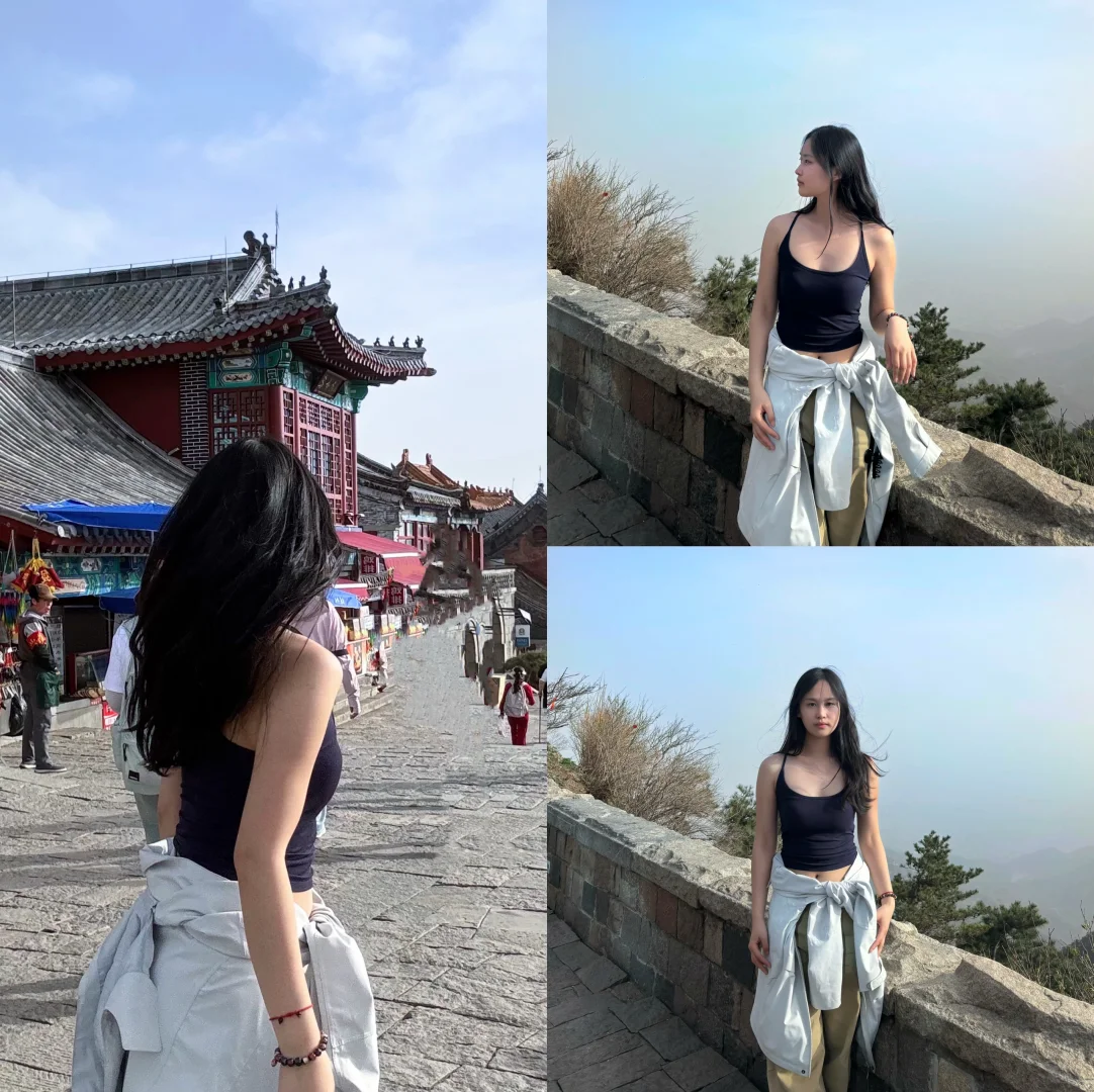 爬山穿什么捏👒|吊带和爬山绝配！！⛰️🕊️