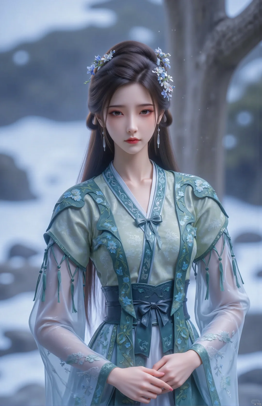 国漫女神《长生界》若水