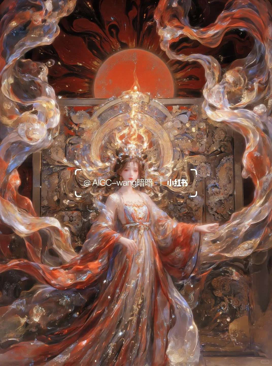 🔥美到窒息！这才是真正的古风神女降世！