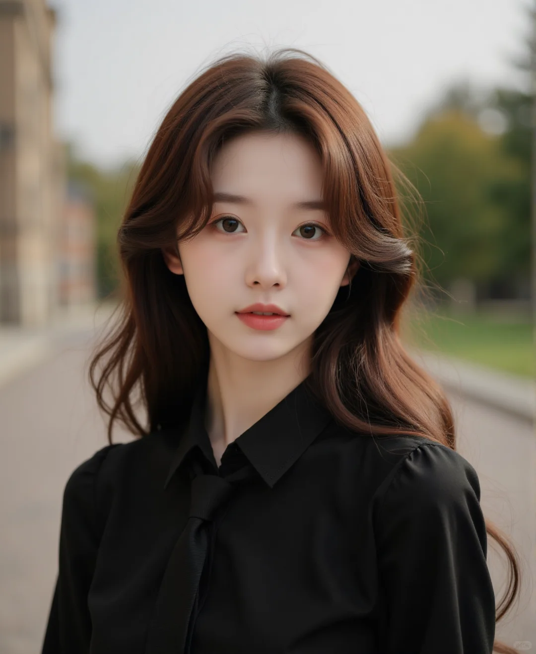 壁纸 | 甜妹 | 衬衫 | 校园风