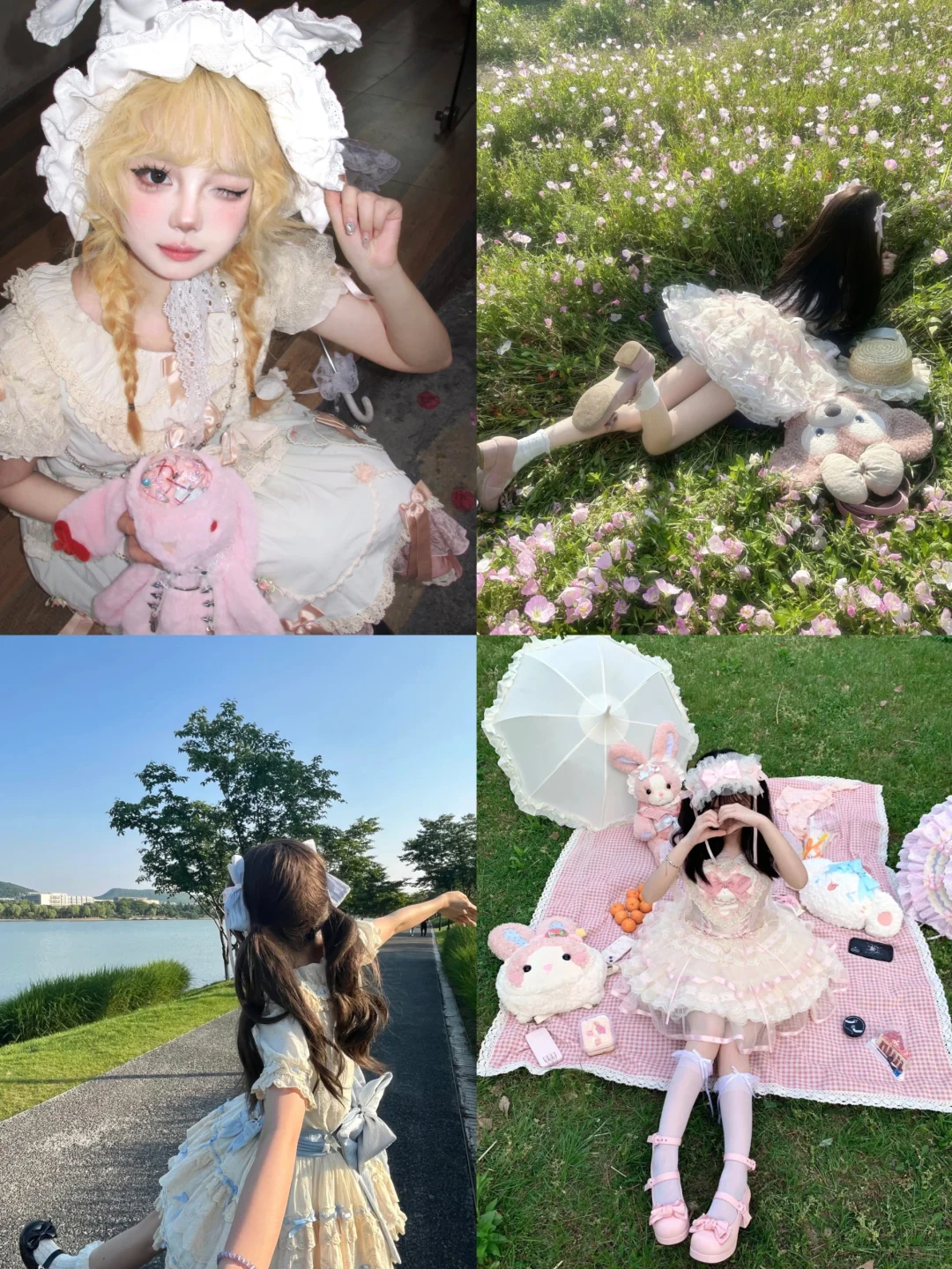 僵硬宝宝必存的拍照姿势（Lolita篇