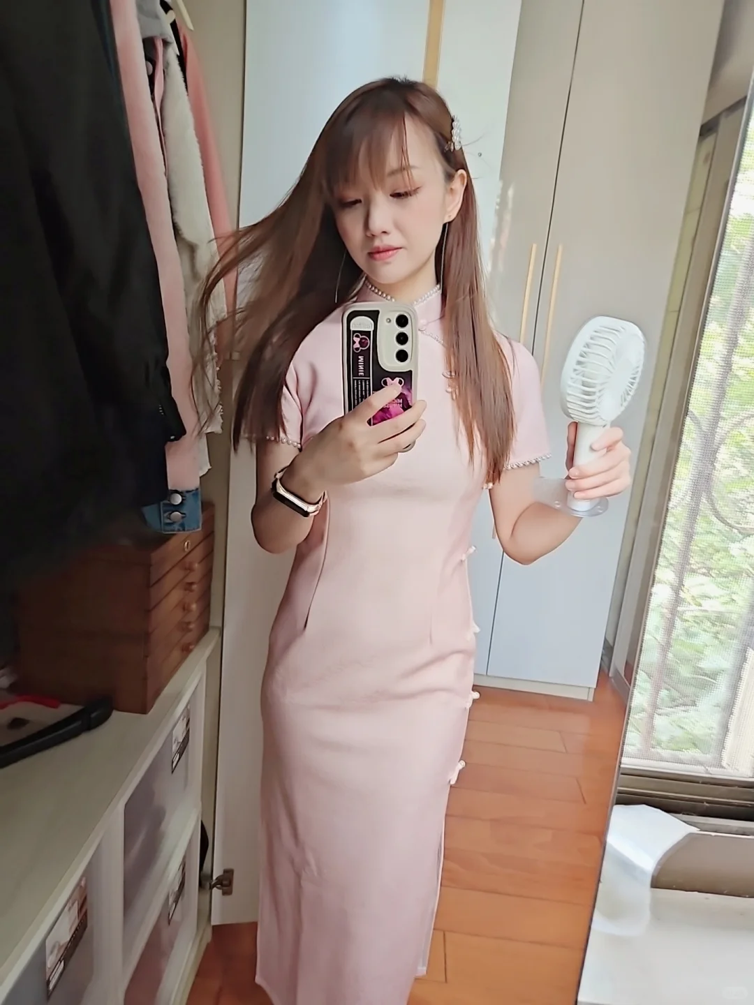 粉色娇嫩，你如今