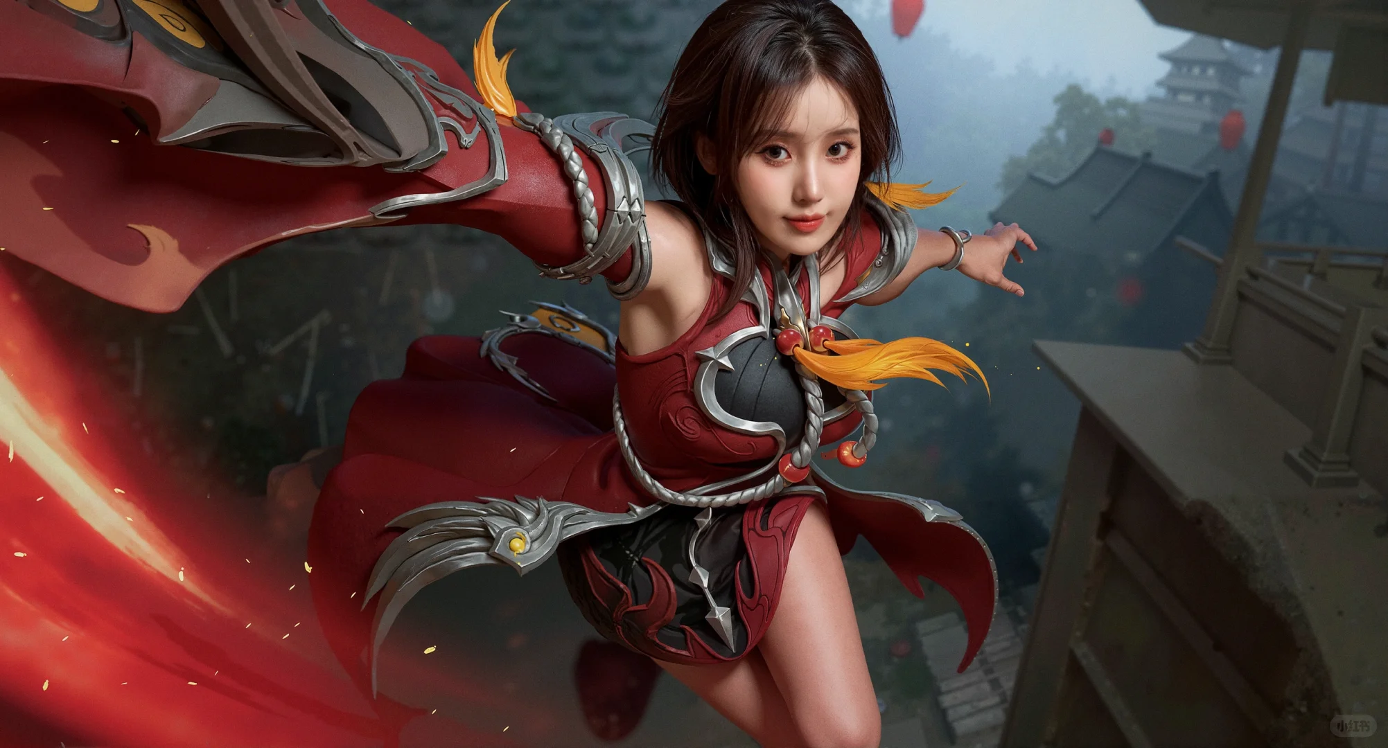 露娜太美了