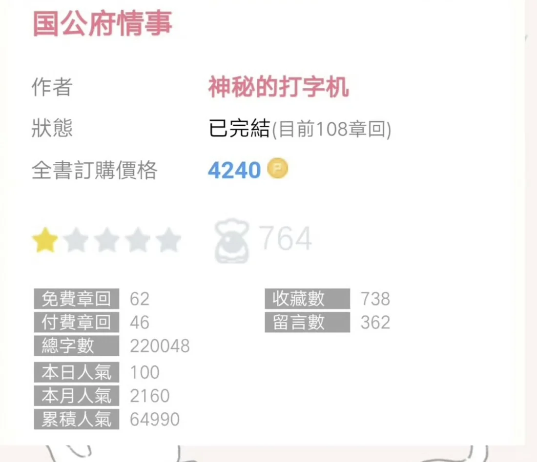 已完结❗端庄美丽贵女x男主们，古风背景