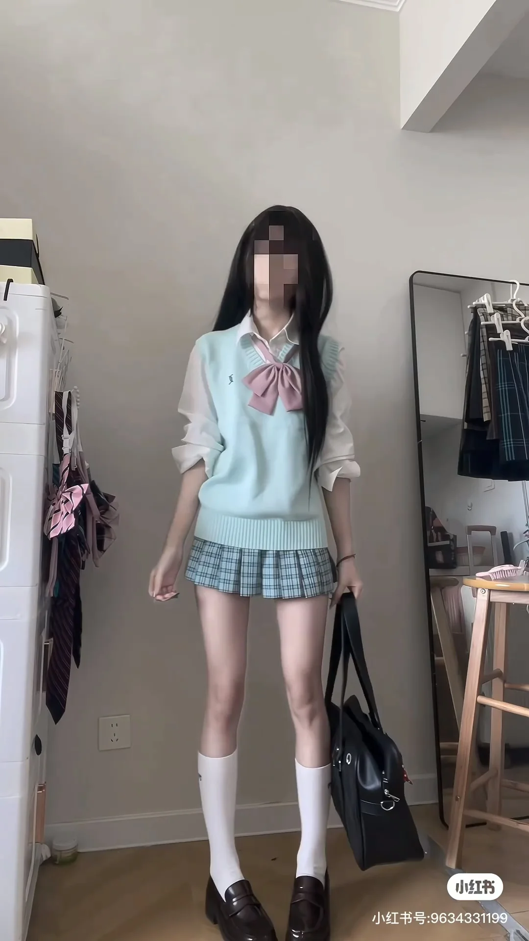 收如图一套川岛私立jk