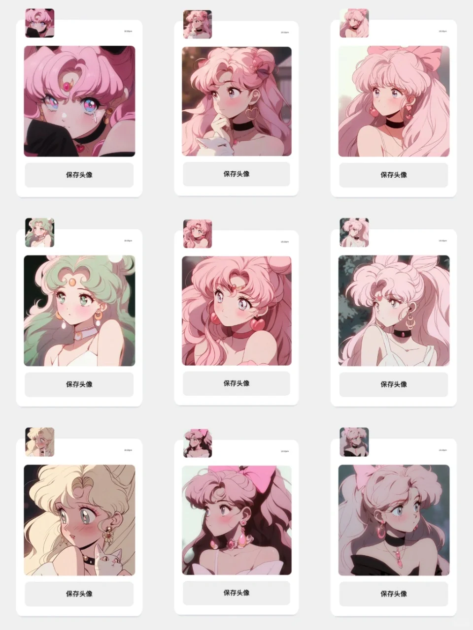🎀 旧漫美少女 这也太太太太好看了！！