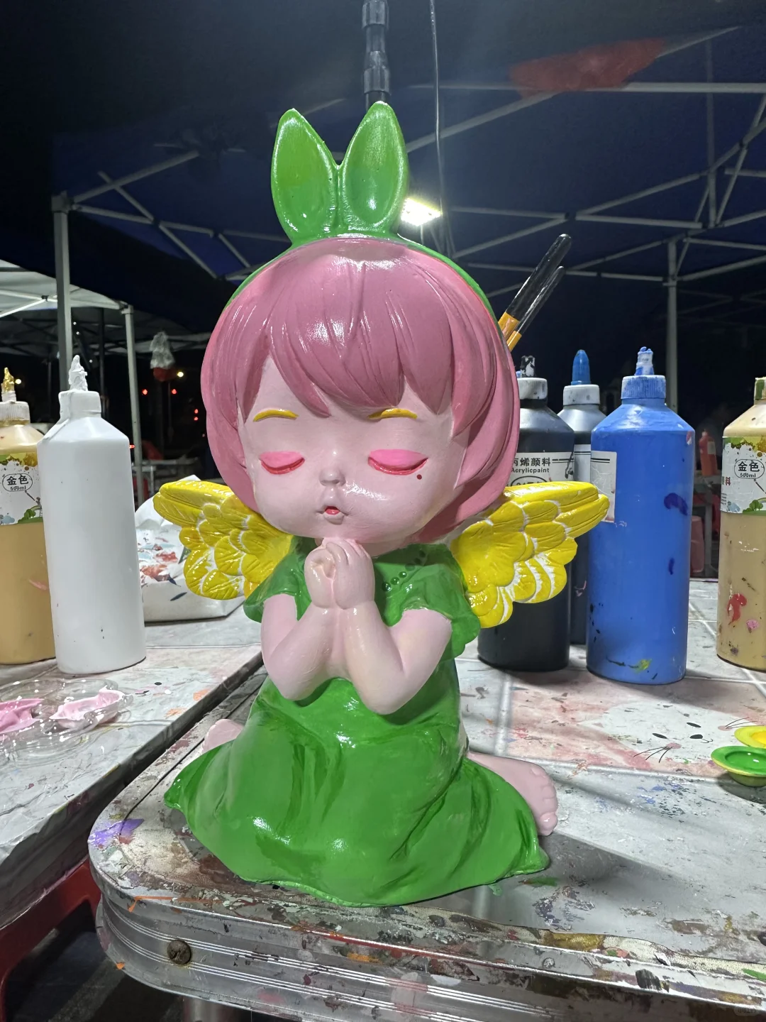 天使石膏娃娃看视简单。。。是在有难度