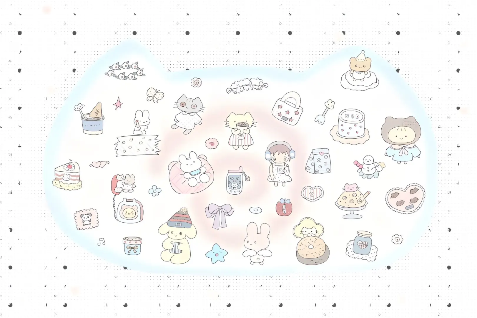 share｜iPad壁纸🍥｜Hellokitty