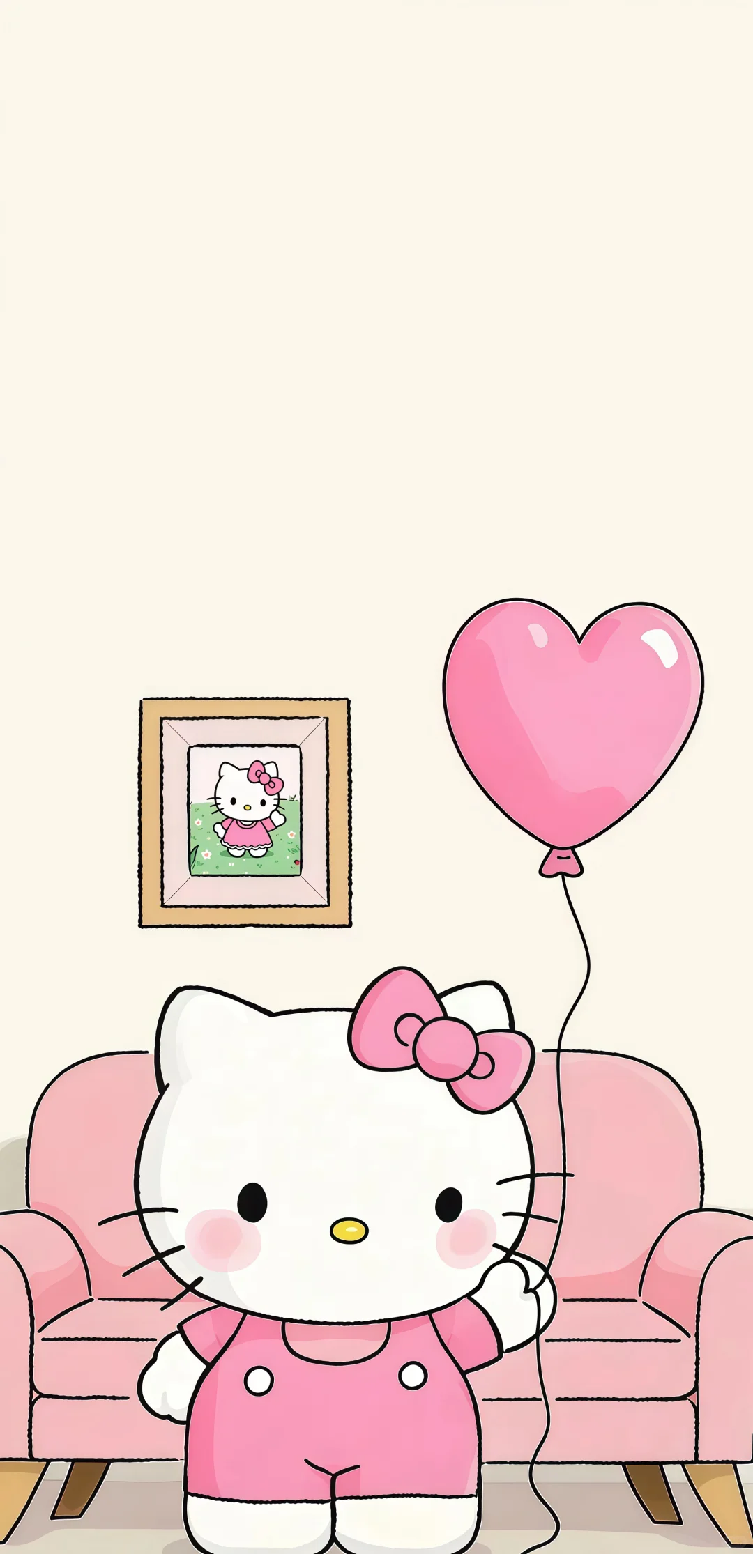 HelloKitty简约高清壁纸