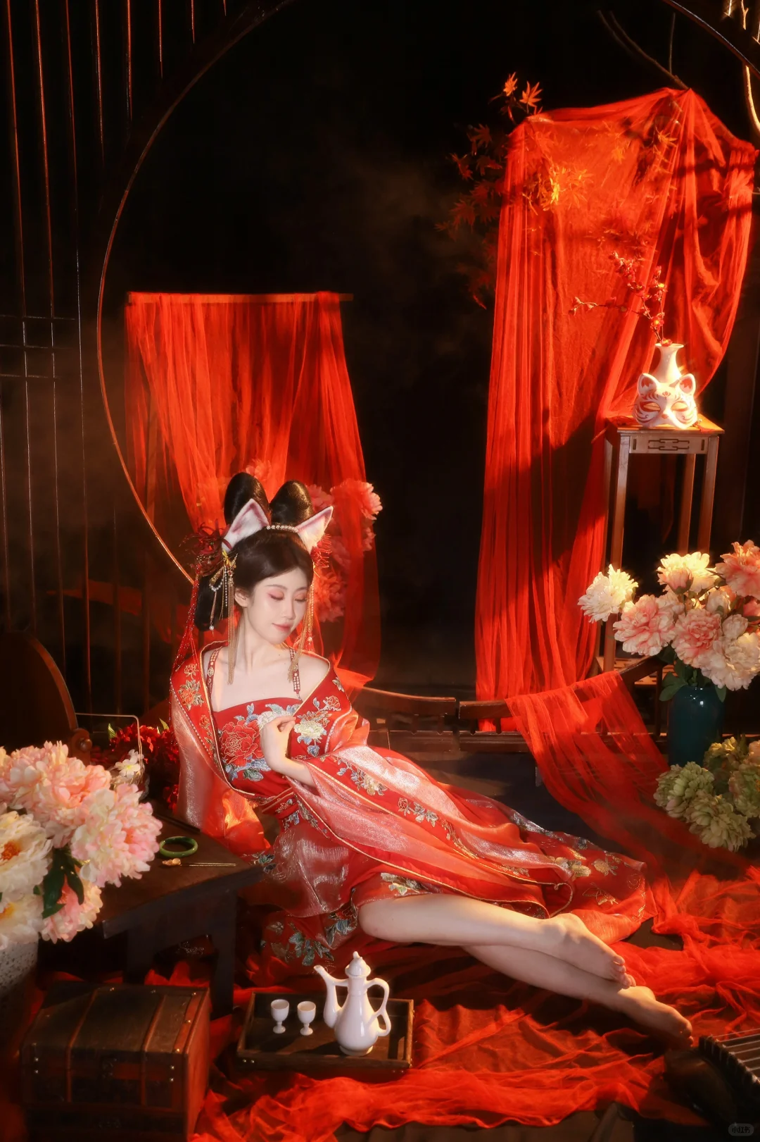 这个汉服造型真的太美了！