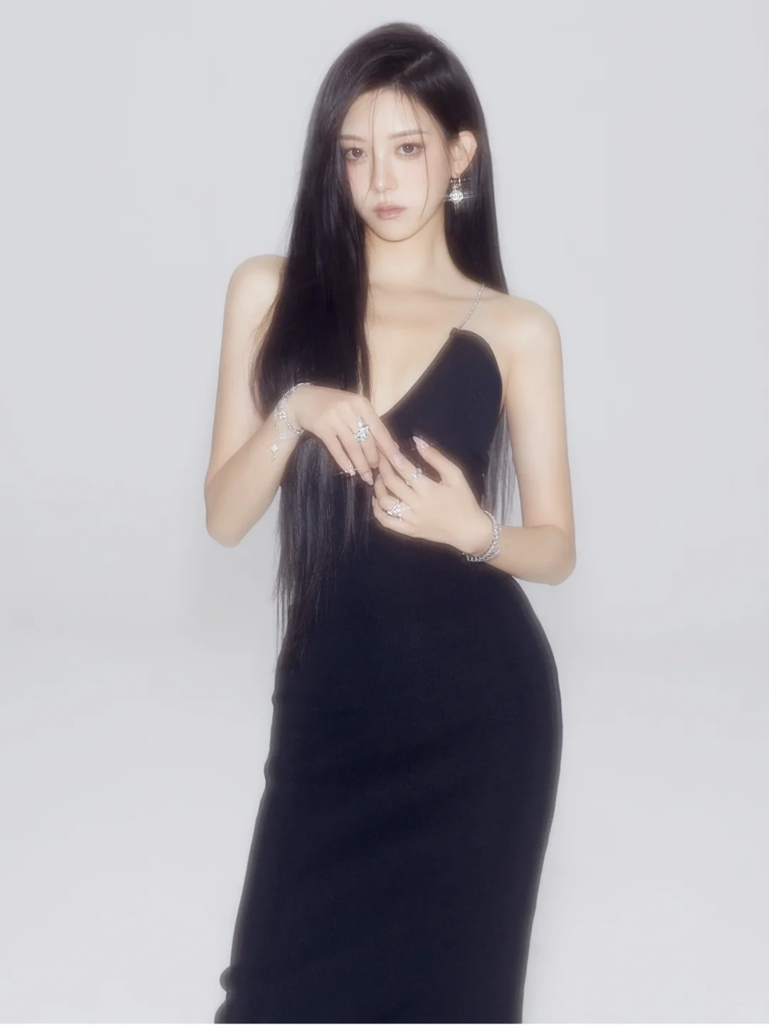 变成了小时候羡慕的大姐姐🖤