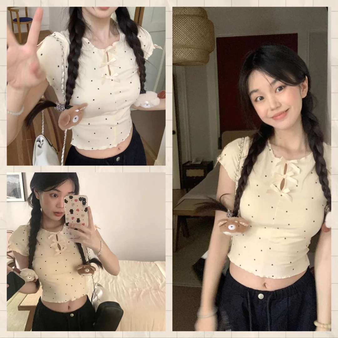 🌷甜辣风T恤上新！显瘦又挑身材！