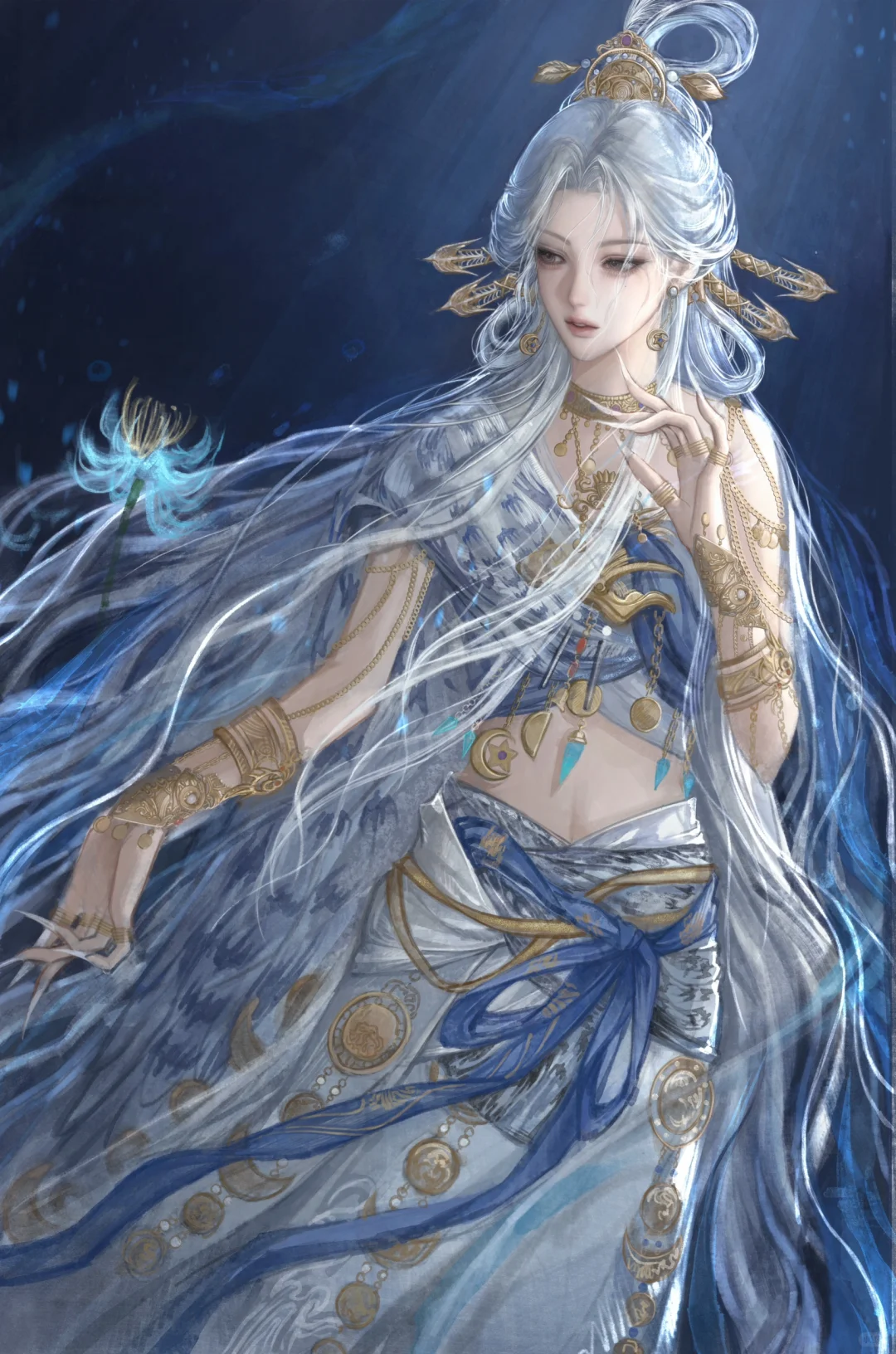女神级别的美貌