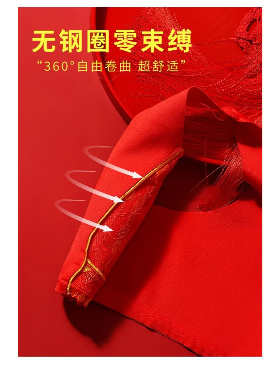 红色本命年前扣内衣！新娘战袍直接封神！！