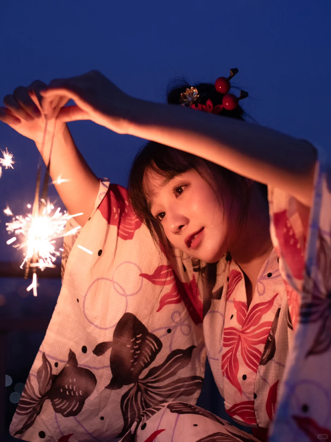 花火写真✨去不了花火大会，那就拍套写真吧✨