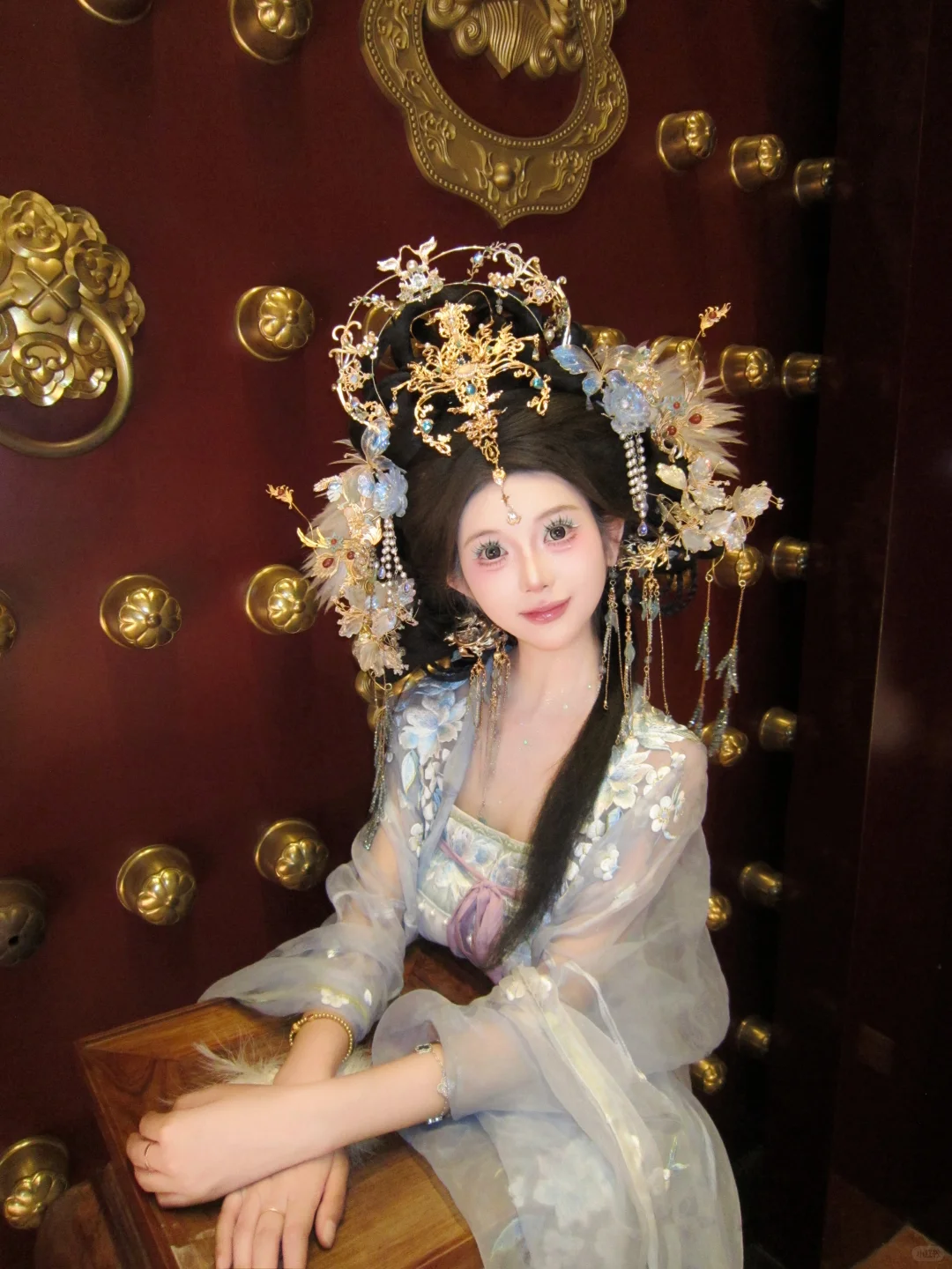 在洛阳水灵灵的拍上神女了