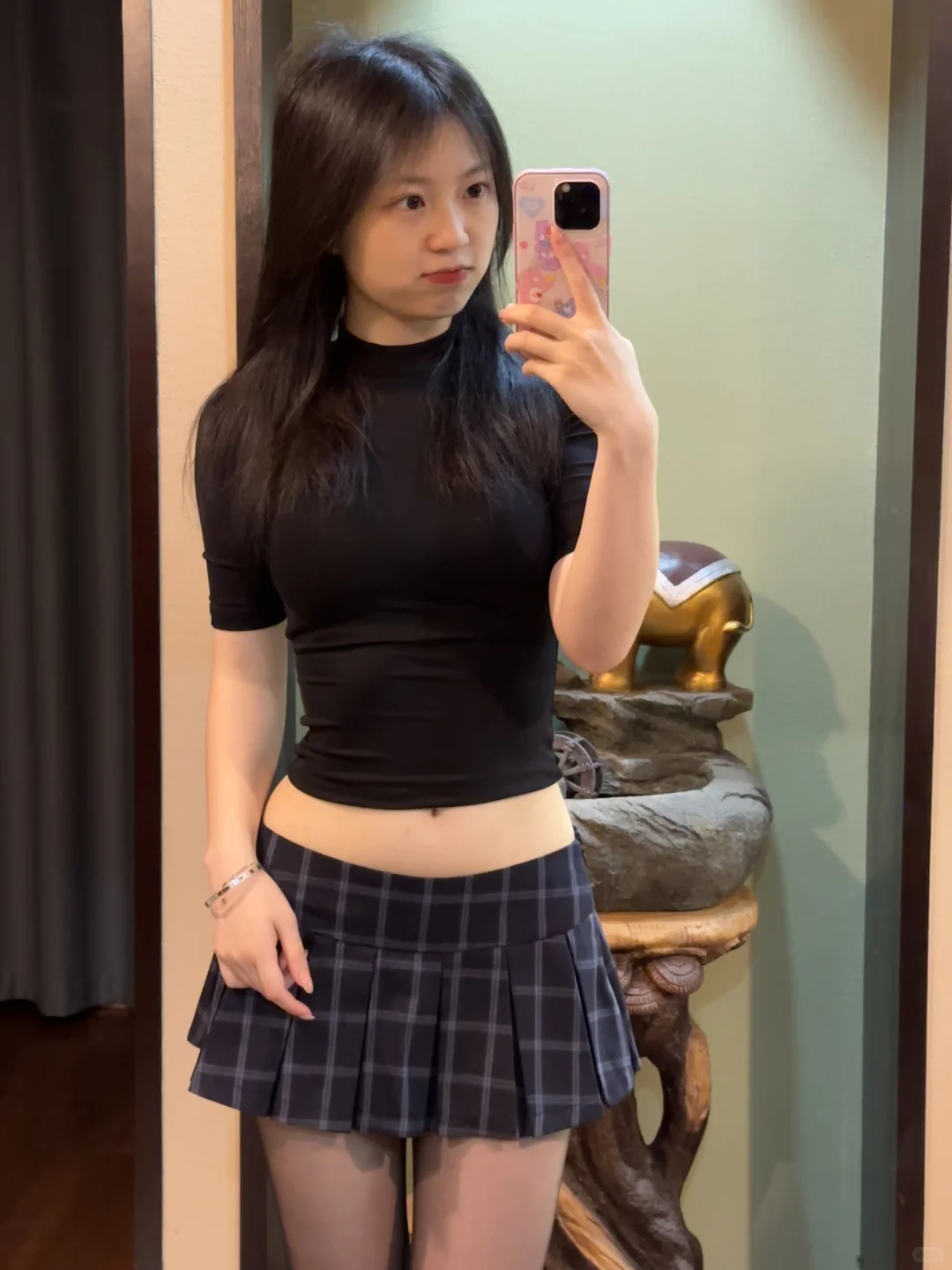 瑞秋穿搭配黑丝完全就是高智感代名词。。。