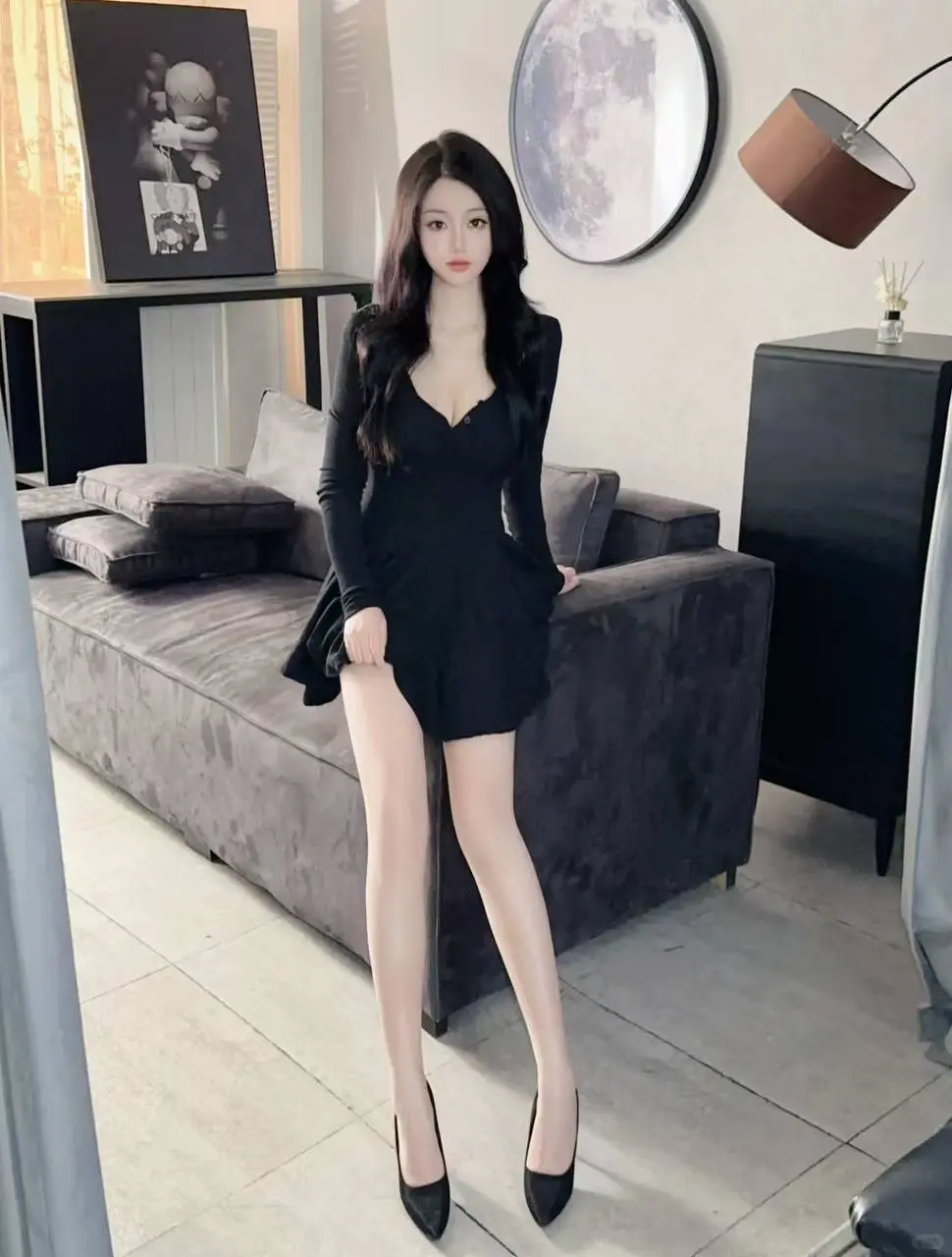 新人模特 可互动 配合度高