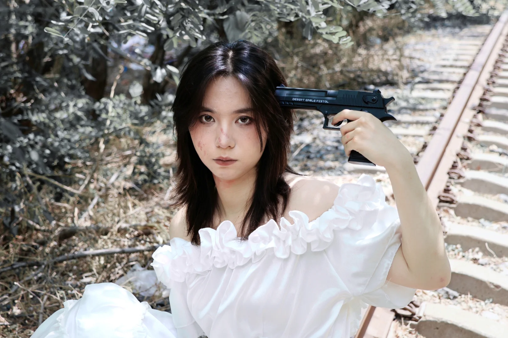 血色新娘| 暗黑风电影感写真