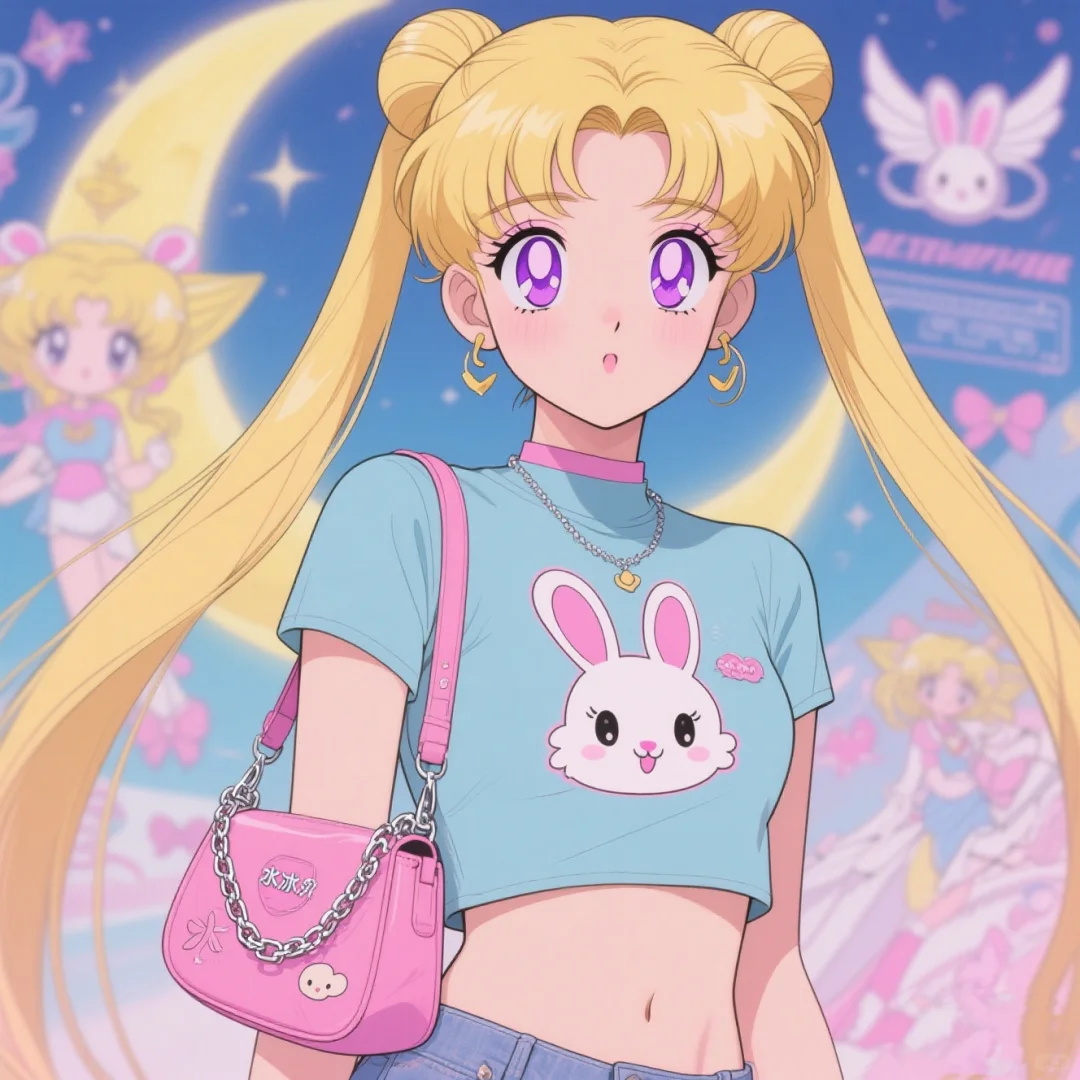 可爱美少女战士头像❤️
