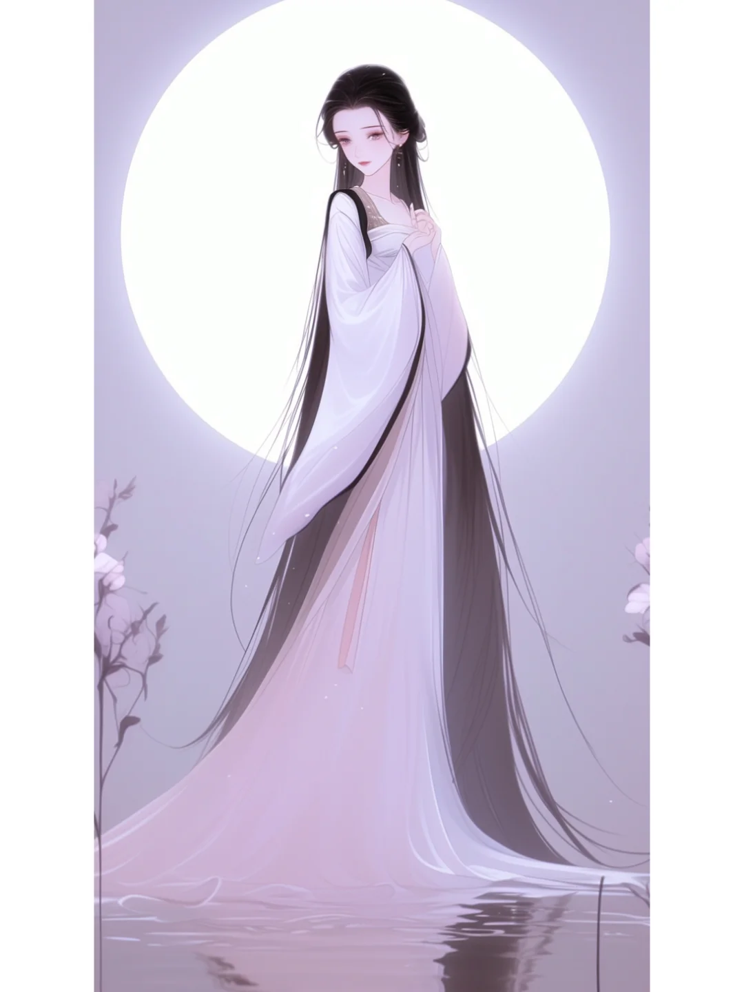 Midjourney｜月光女神（附咒语）