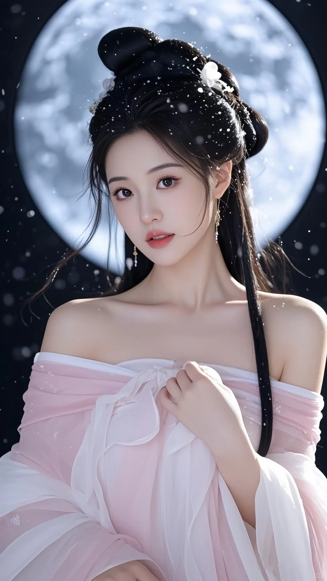 真的太美了吧，仙女下凡了啊！（AI）