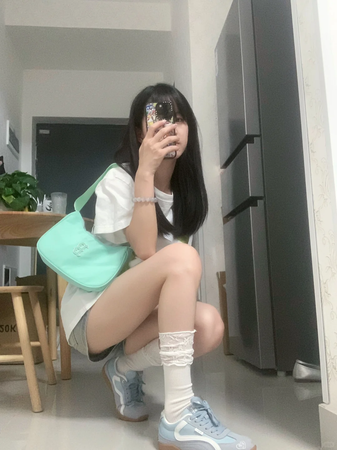 小腿袜真的是弯脚的克星！