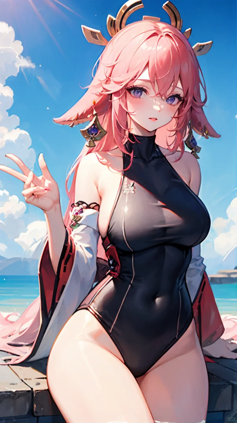 泳衣八重神子