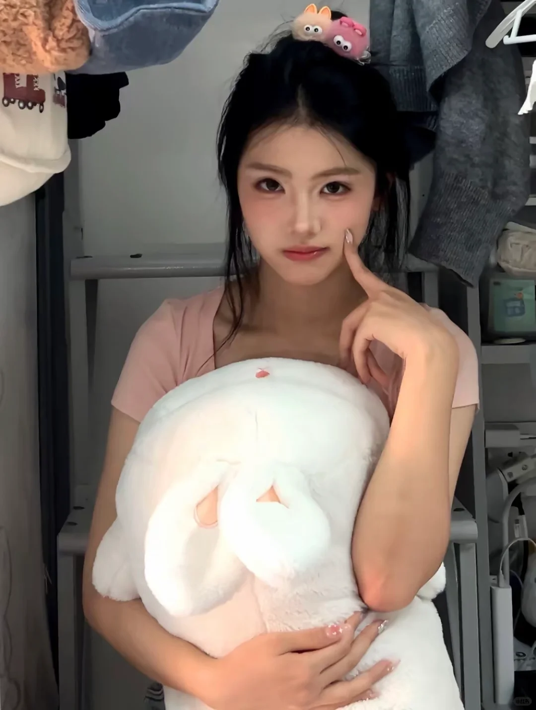 女蹲蹲摄影师拍摄📷
