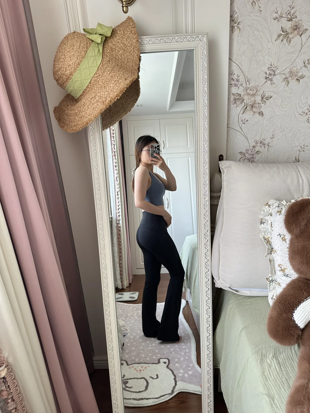Lorna Jane、Lululemon、迪卡侬喇叭裤对比
