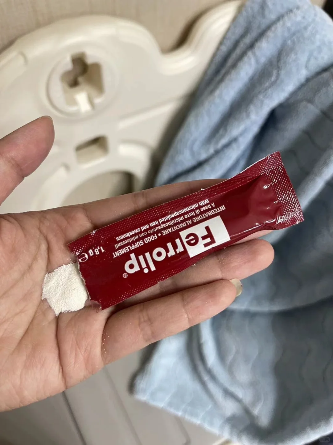 跟风入的意之宝补铁粉，路人反馈后续