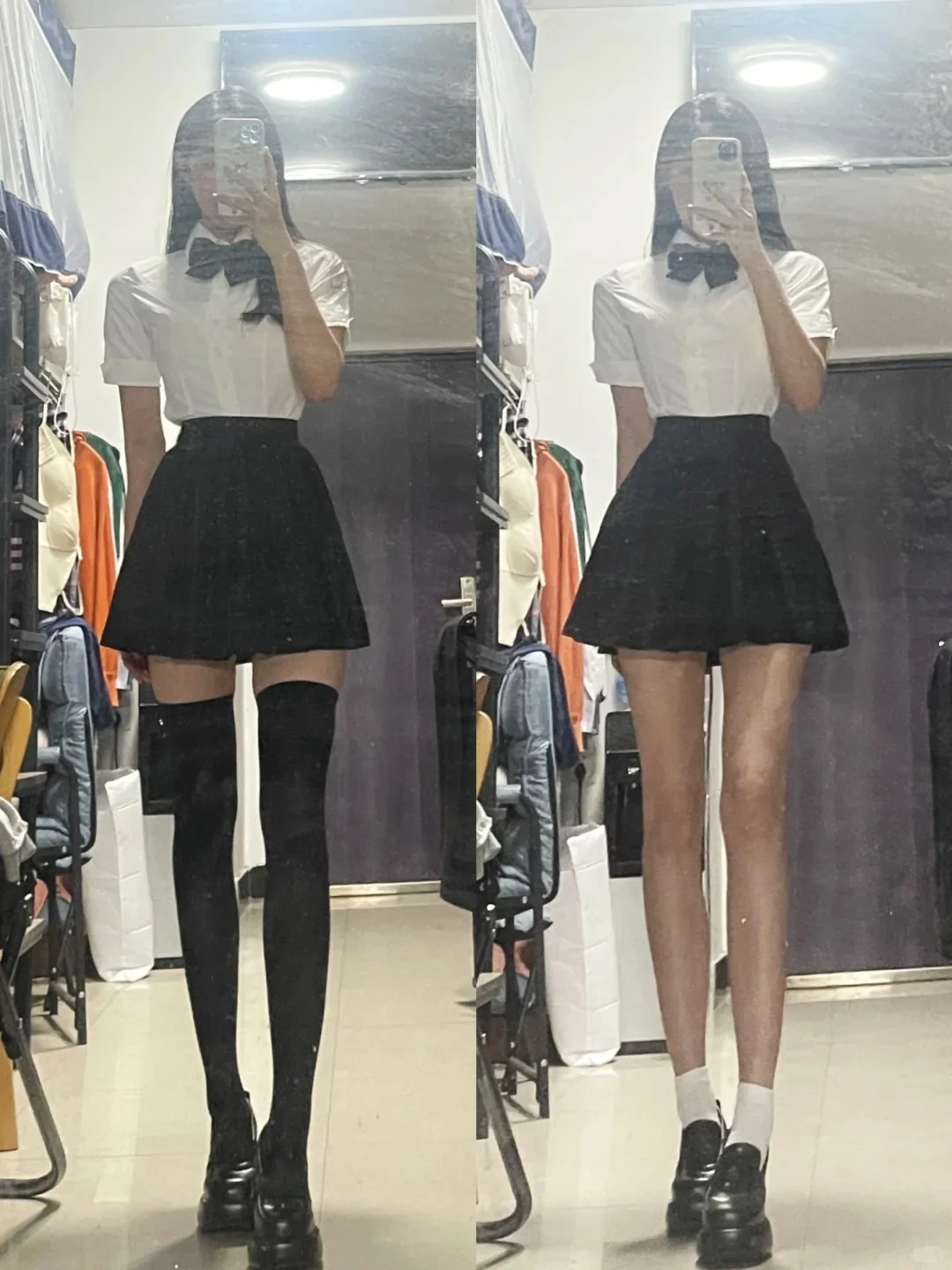 🔥长袜VS短袜｜这样穿显瘦又时髦！💯