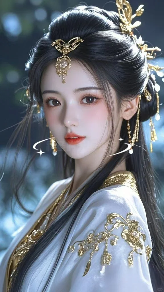 这是仙女下凡，不是天宫逃窜！