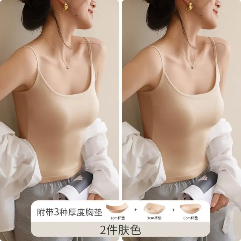 漫画胸吊带背心女夏外穿2025新款内搭带